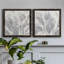 Shadow Leaves I - ensemble de 2 peintures sur toile encadrées-1770765256-1770764848