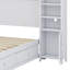 Lit plateforme double avec rangement double-1163661472
