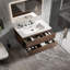Meuble-lavabo simple 36 po avec dessus en céramique avec trop-plein Derrance, pré-assemblé-2025746523-2075475024