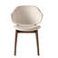 Holly Upholstered Armchair with Wooden Frame