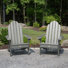 Chaise Adirondack résistante aux intempéries Hintz
