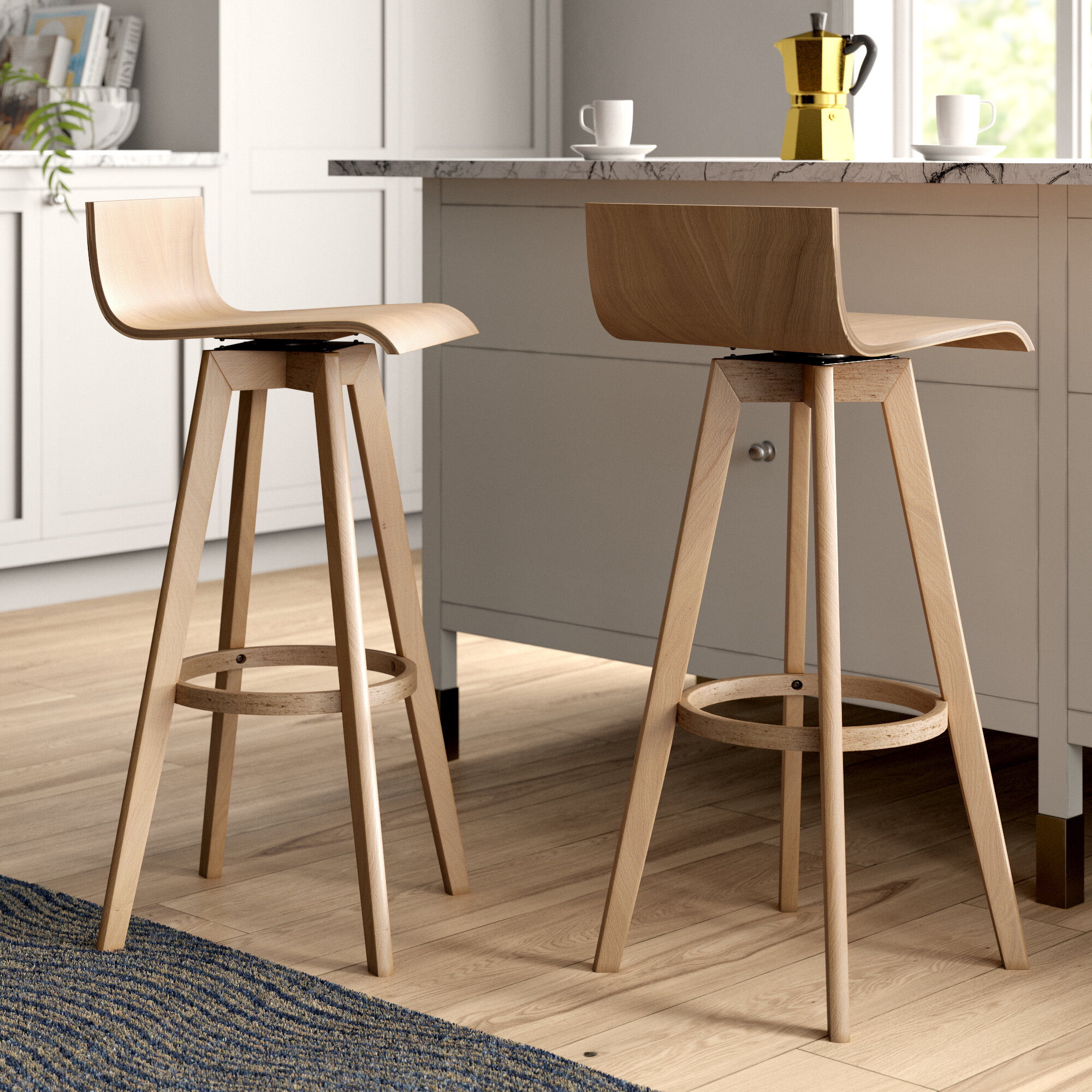 Dery swivel bar store & counter stool