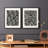 Vintage Floral Pattern I-Premium Framed Print -Ready to Hang - No Nails Required - No Nails Required-1681103721-1681103723