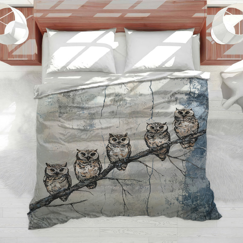 Édredon Owls Bedding, Shabby Elegance, Édredon simple