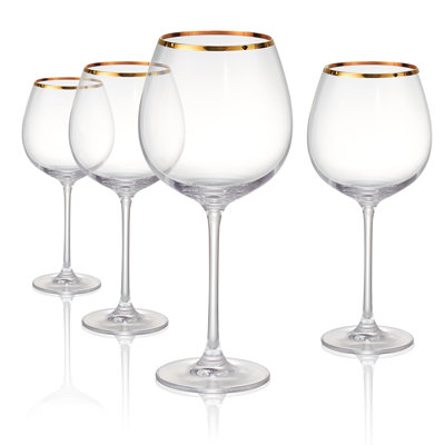 Jesup 24oz. Handmade Wine Glass Set