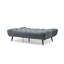 Akil  3 Seater Chenille Sofa Bed-1941986081-1941986080
