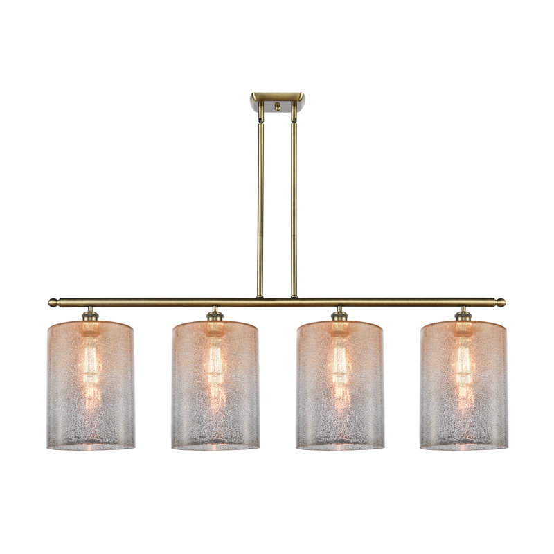Dublin 4 - Light Pendant, Antique Brass, Mercury
