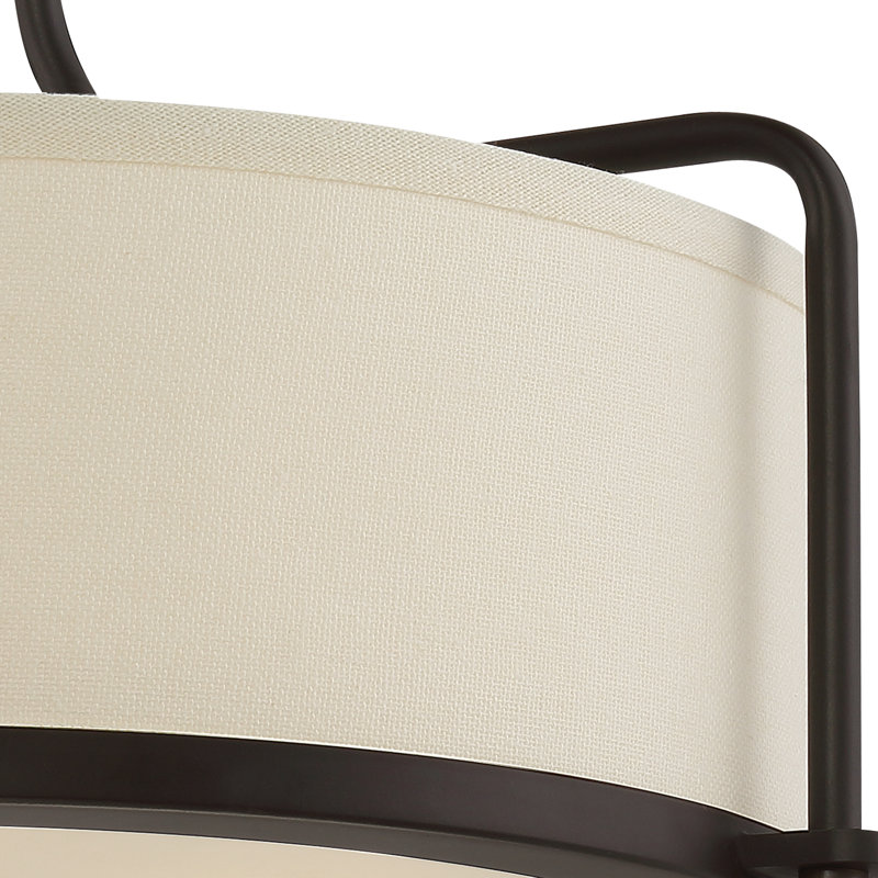 Ilarion Fabric Semi Flush Mount