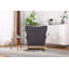 Chaise berçante en velours Jeffren-1304372248