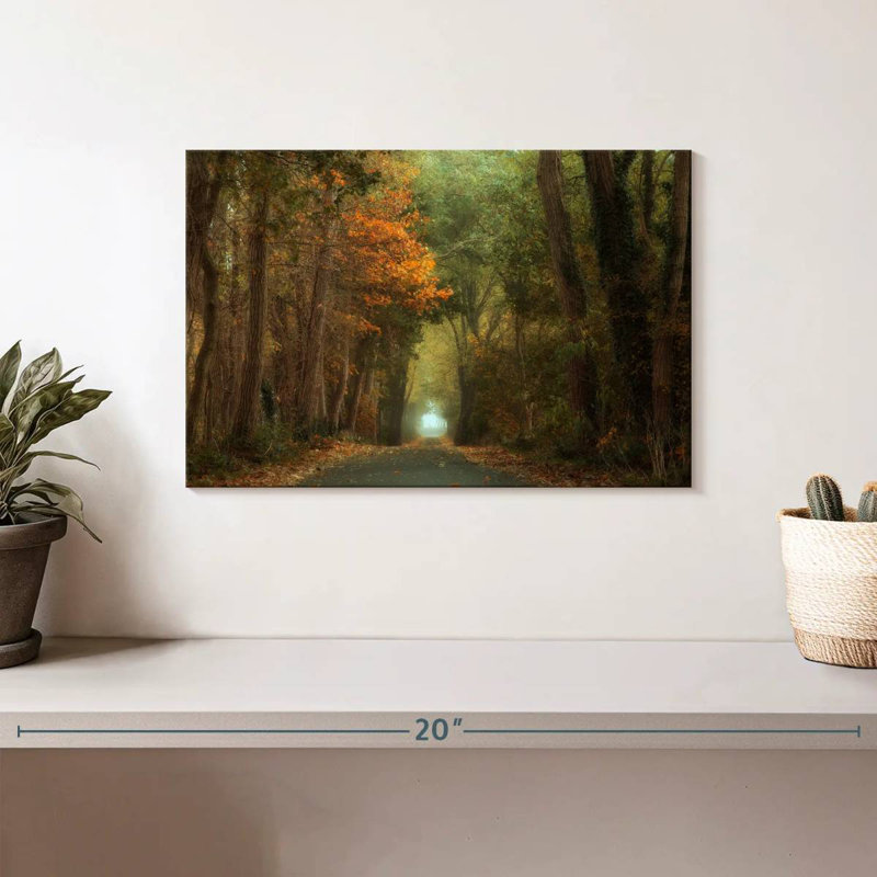 Mehar Picturesque Country Road, 8" H x 12" W