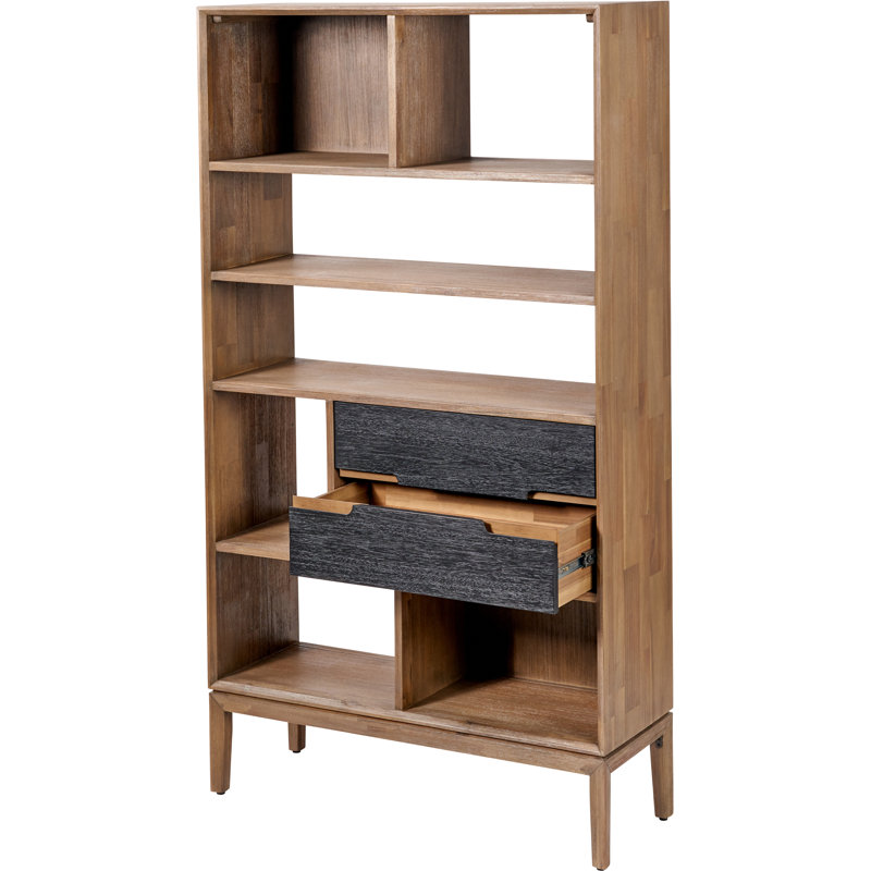 Takierra Display Cabinet, Black/Brown