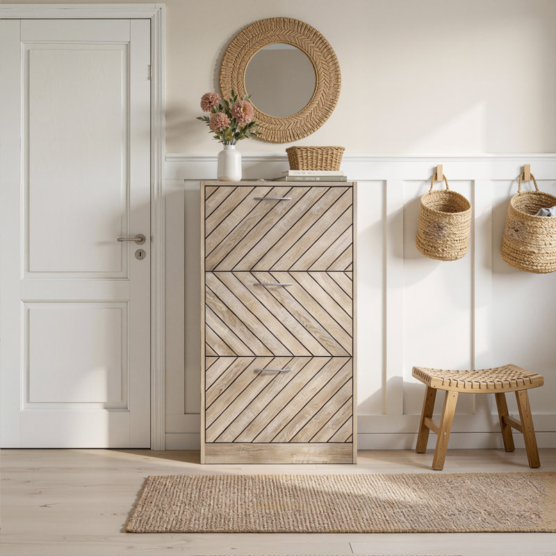 20 Pair Shoe Storage Cabinet