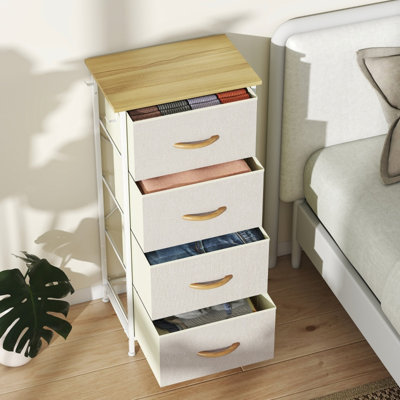 45 cm W Chest of 4 Drawers