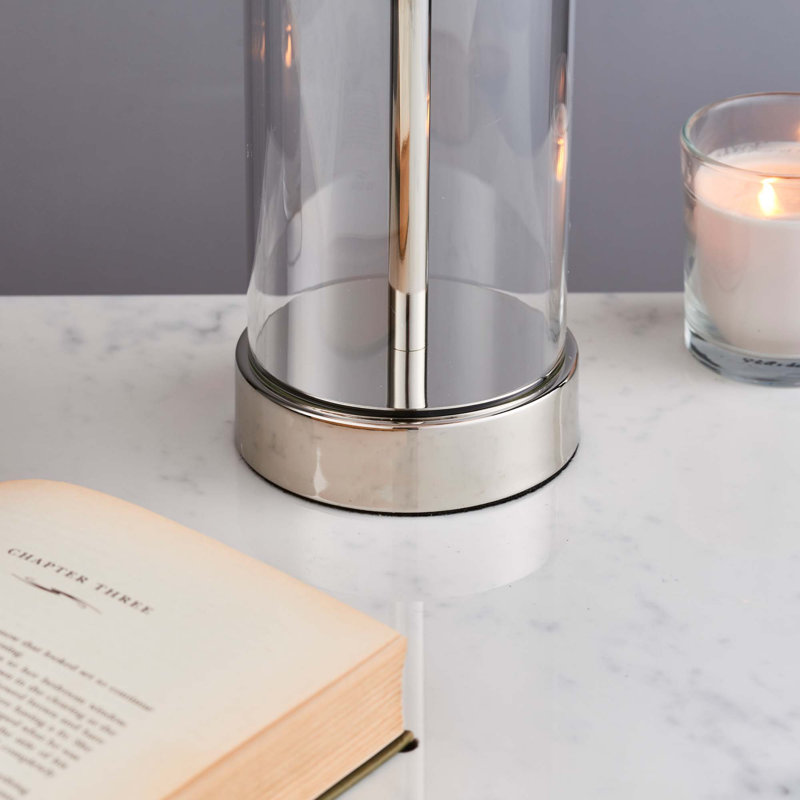 Harkeem Table Lamp, Silver