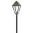 Endsley Single Light Outdoor Aluminum Post Mount Lantern
