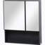 Armoire de rangement de salle de bain murale, armoire à pharmacie, armoire de salle de bain moderne avec miroir