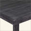 Ensemble de table de salle à manger à hauteur de comptoir 5 pièces Farmhouse avec 1 table rectangulaire et 4 chaises pour petits espaces-1429550592