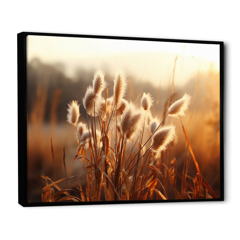 Golden Sands A Mesmerizing V - Landscapes Canvas Prints, H 24 po x l 32 po x P 1 po, Cadre flottant noir