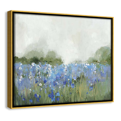 Meadows Bluebels Field "Meadows Bluebells Field" Print