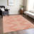 Velina Salmon Washable Indoor-Outdoor Rug - -1502729588