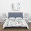 Plantes rétro - ensemble de housse de couette traditionnel - microfibre de polyester-66393443