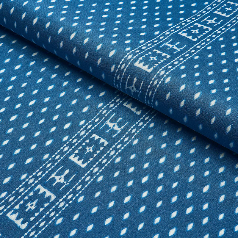 Indah Batik Fabric, Indigo