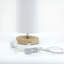 Lampe de table en bois massif Yurith