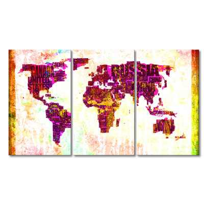 3 Piece Wrapped Canvas Print