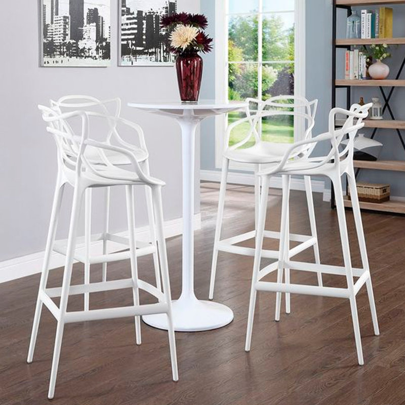 Tabouret 30 po, Blanc