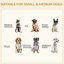Cage souple pour chien avec tiroir organisateur, petits chiens, coussin de table de bout de couleur blanche lavable