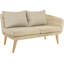 Cambrai Wicker 6 - Person Garden Lounge Set with Cushions