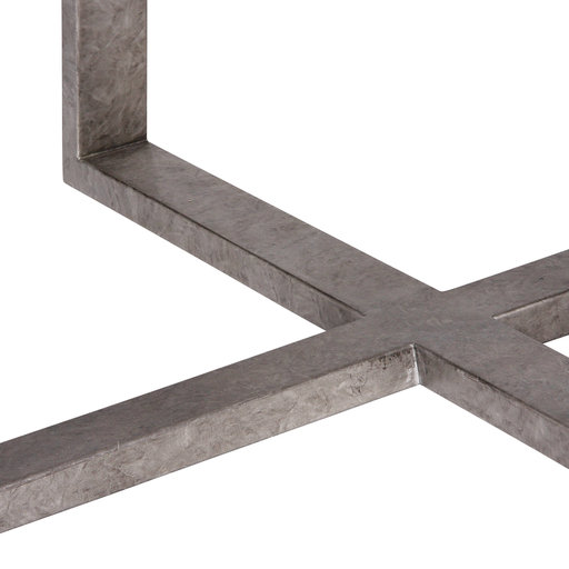 Tessa 40" Console Table, Royal Silver