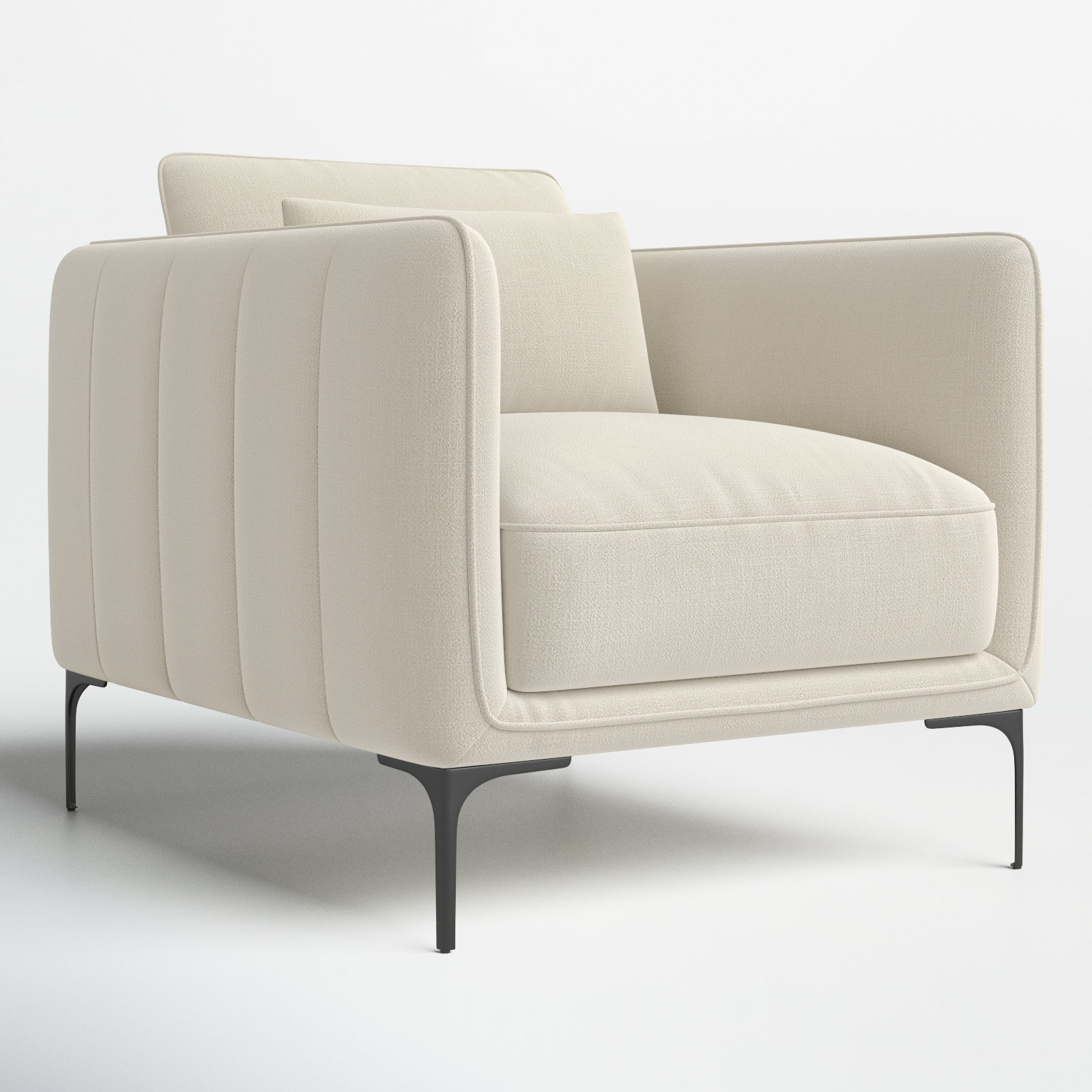 Rae Linen Armchair, Effie Linen Performance Linen
