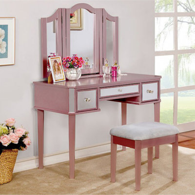 Ensemble coiffeuse avec miroir Boulanger