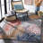 Swampscott Floral Black/Rust Indoor / Outdoor Area Indoor/Outdoor Area Rug-1395797303