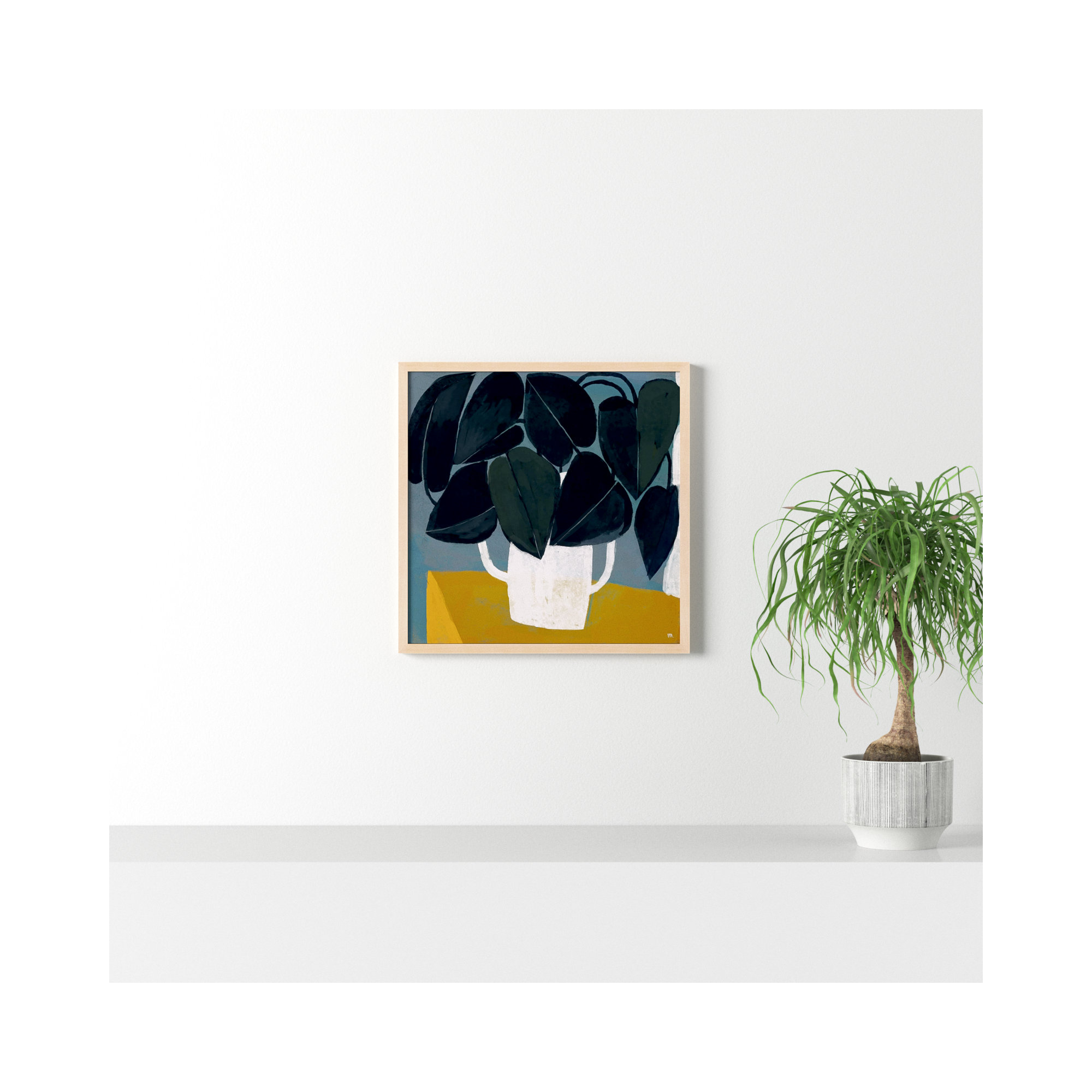 Summer Interior 1 by StudioM, Brown, 30" H x 30" W x 1.25" D