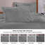 Ensemble de couvre-lit matelassé en coton The Blue Nile Mills-118914017-118914008