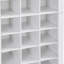 Élégant meuble de rangement pour chaussures à 30 casiers - Organisateur de vestibule moderne à usage polyvalent pour le couloir, la chambre à coucher et le salon-1862114350