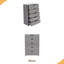 Commode 5 tiroirs avec roulettes - Armoire de rangement moderne-1505561254