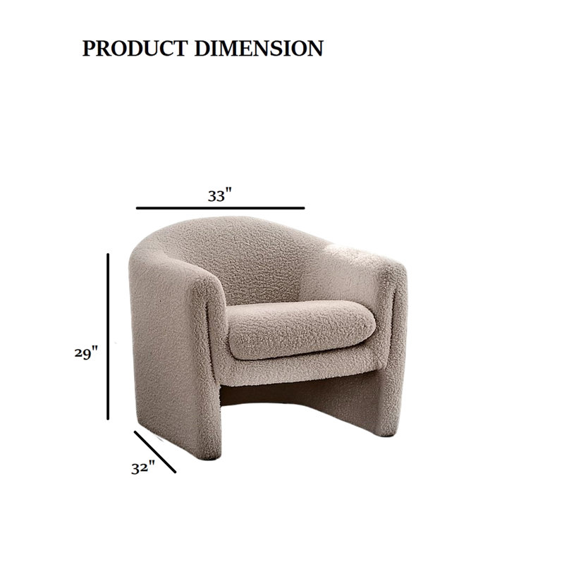 Chaise d'appoint en champignon