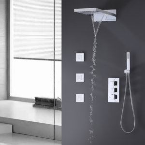 Homein Complete Shower System with Rough in-Valve & Reviews | Wayfair