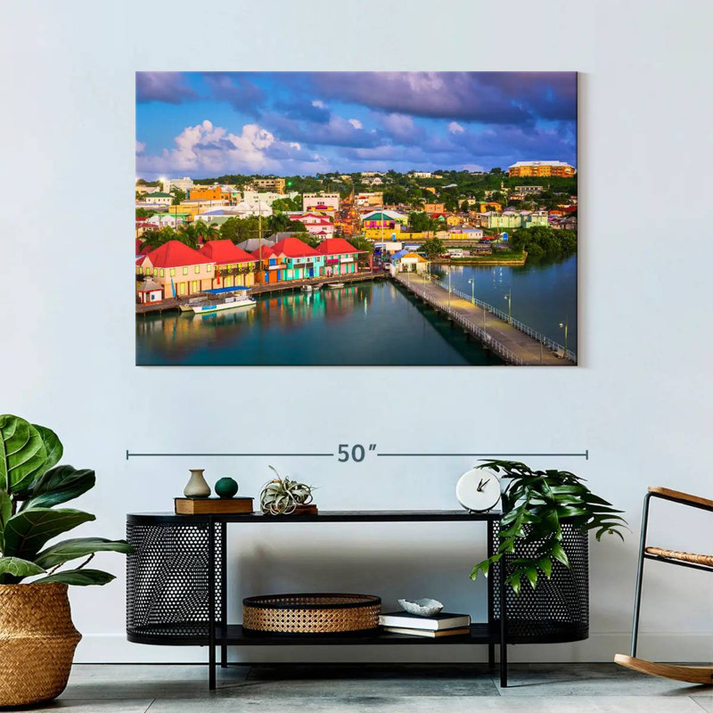 Gillard Bridge To Saint John's, 32" H x 48" W