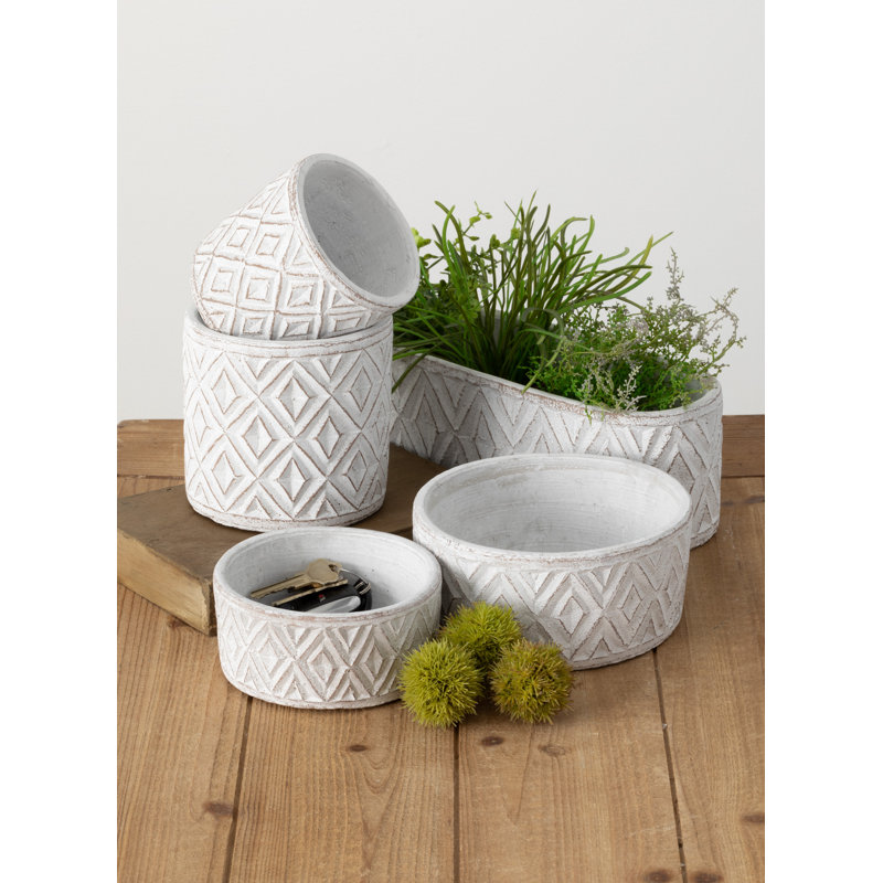 Pot de fleurs en céramique kenisha