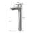11.57 in. Widespread Single Hole Bathroom Faucet Single Handle Bathroom Sink Faucet in Brushed Nickel-119332177