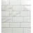Nature 4 in. x 8 in. Marble Look Glass Beveled Subway Decorative Kitchen & Bathroom Wall Tile-36935701