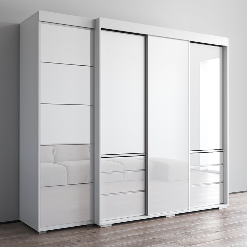 Armoire Marlize, Blanc