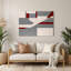 Art mural Hard Edge 100 en métal gris-268760471