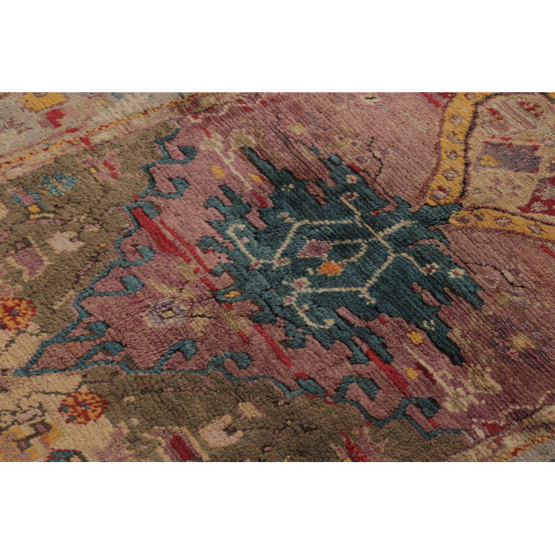 Antique One-of-a-Kind 3'3X4'9 Hand Knotted Area Rug