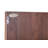 Sunburst Bar Cabinet, Made with Solid Wood and Metal, 39x19x61