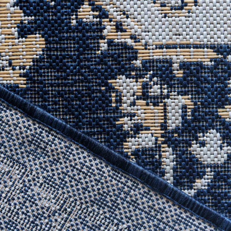 Achille Oriental Hand Woven Indoor / Outdoor Area Rug, Runner 60 x 240cm